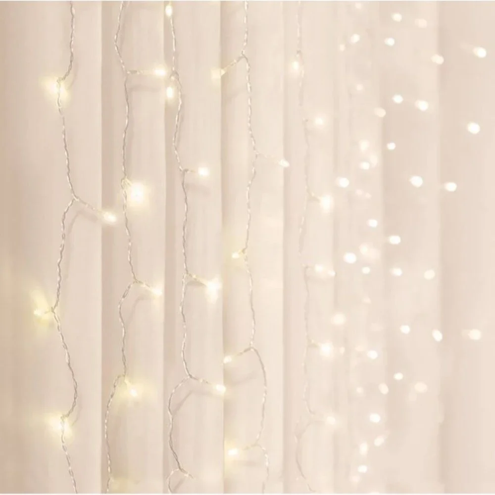 WEST & ARROW Curtain String Light With Remote ,USB OR Battery Operated ,Choose